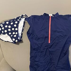 BODEN two piece swim set - size 8